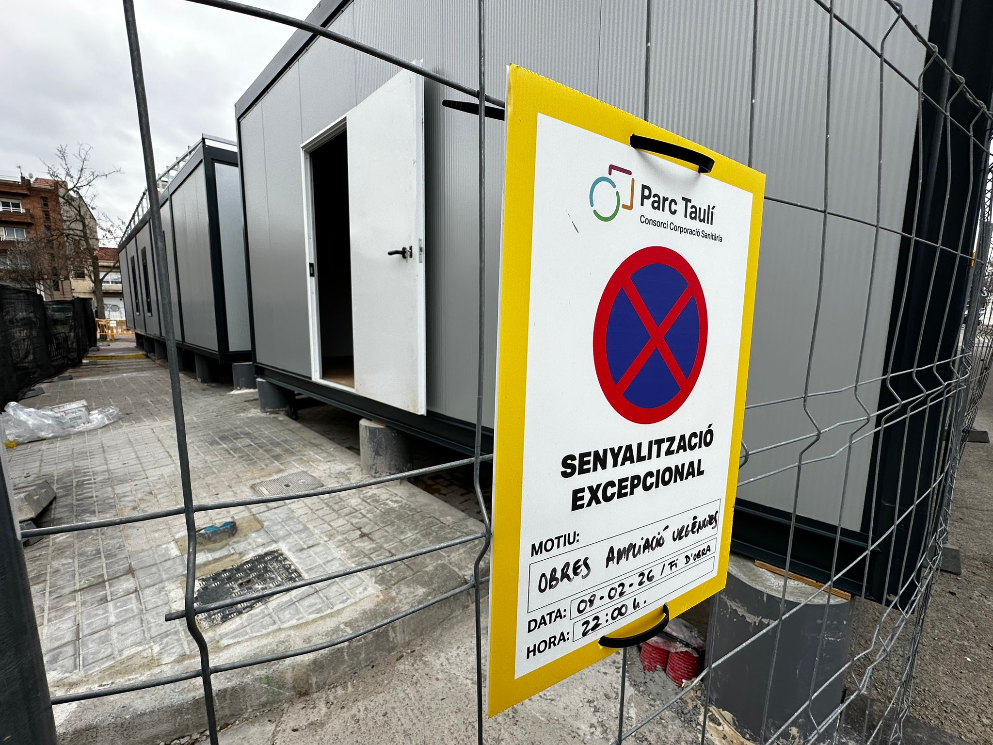 Les Urgències del Taulí es traslladen