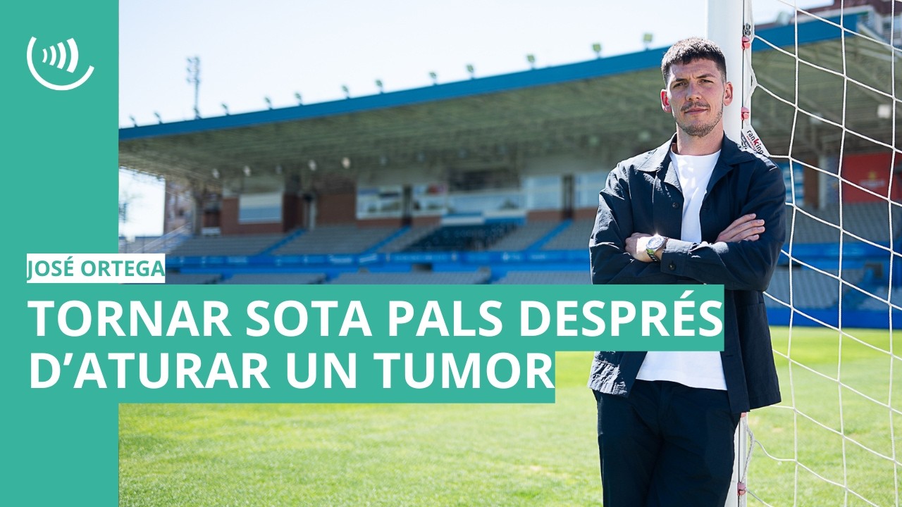 Entrevista a José Ortega (CE Sabadell) després de superar un tumor
