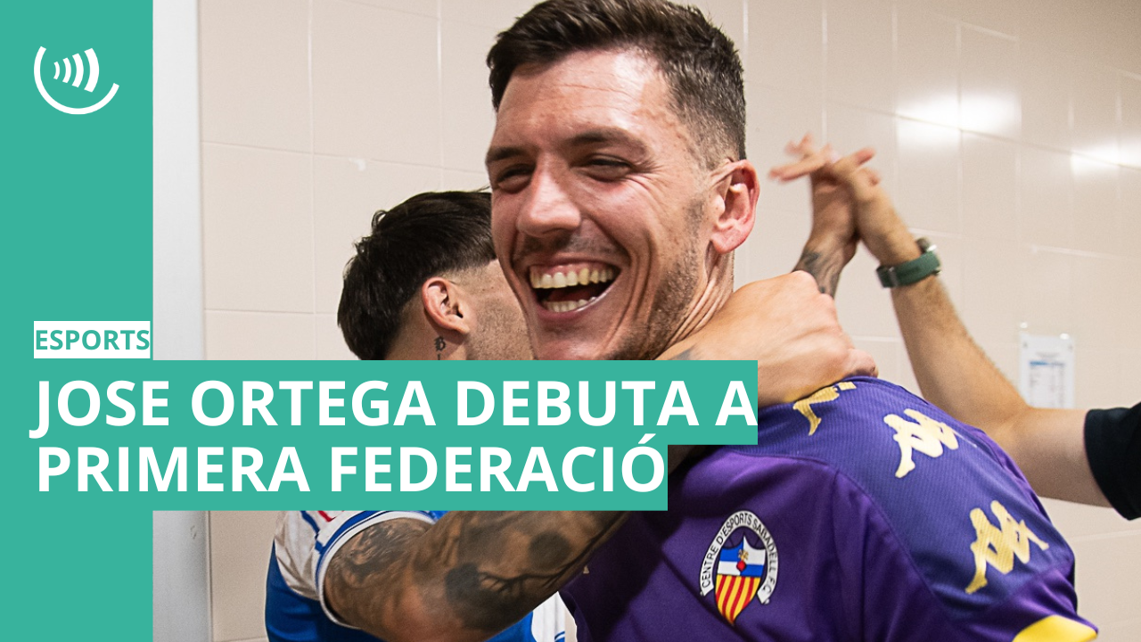 Jose Ortega debuta a Primera Federació amb el Sabadell