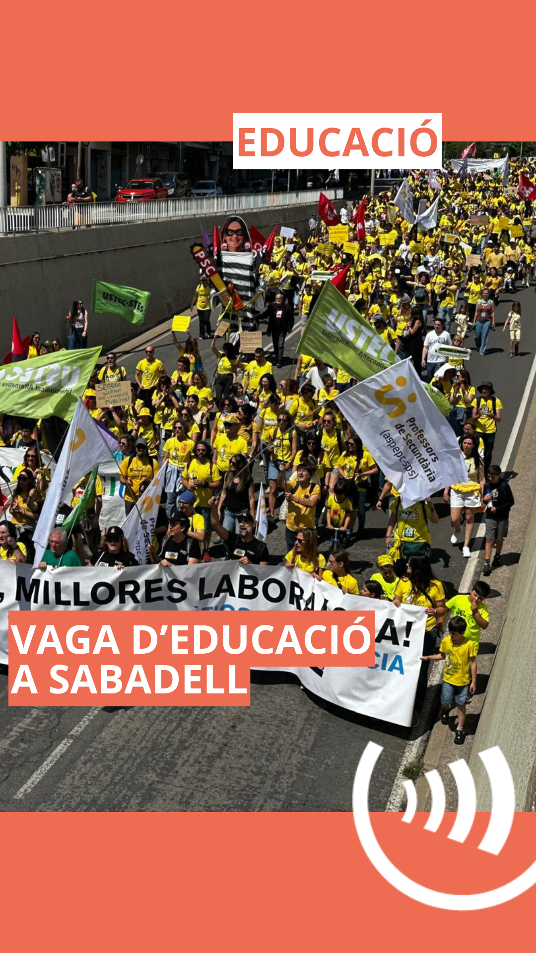 Vaga d'educació a Sabadell