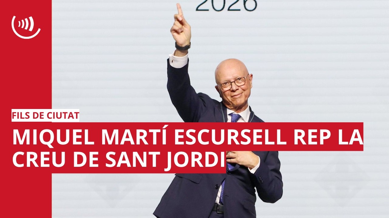 Miquel Martí Escursell, Creu Sant Jordi 2026