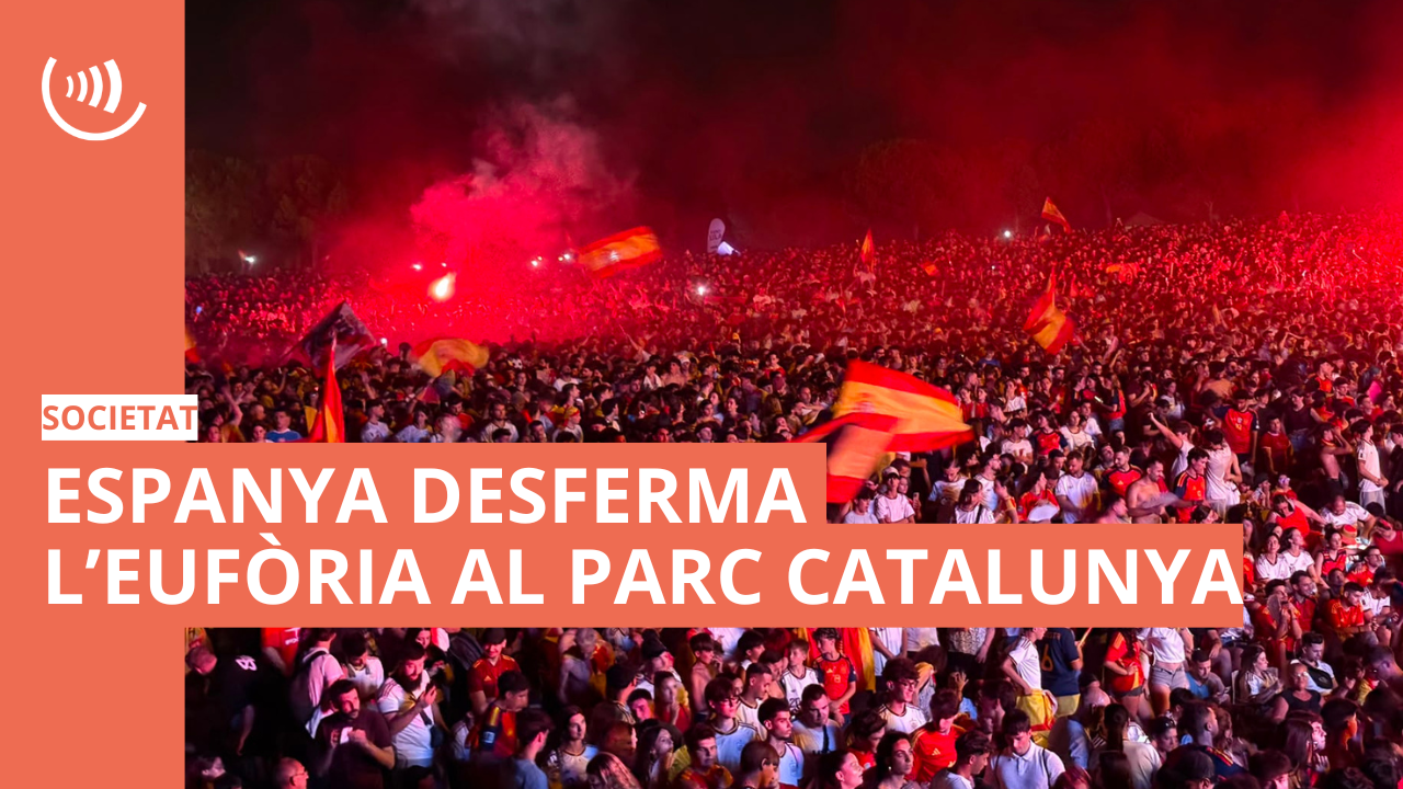 Espanya desferma l'eufòria al Parc Catalunya