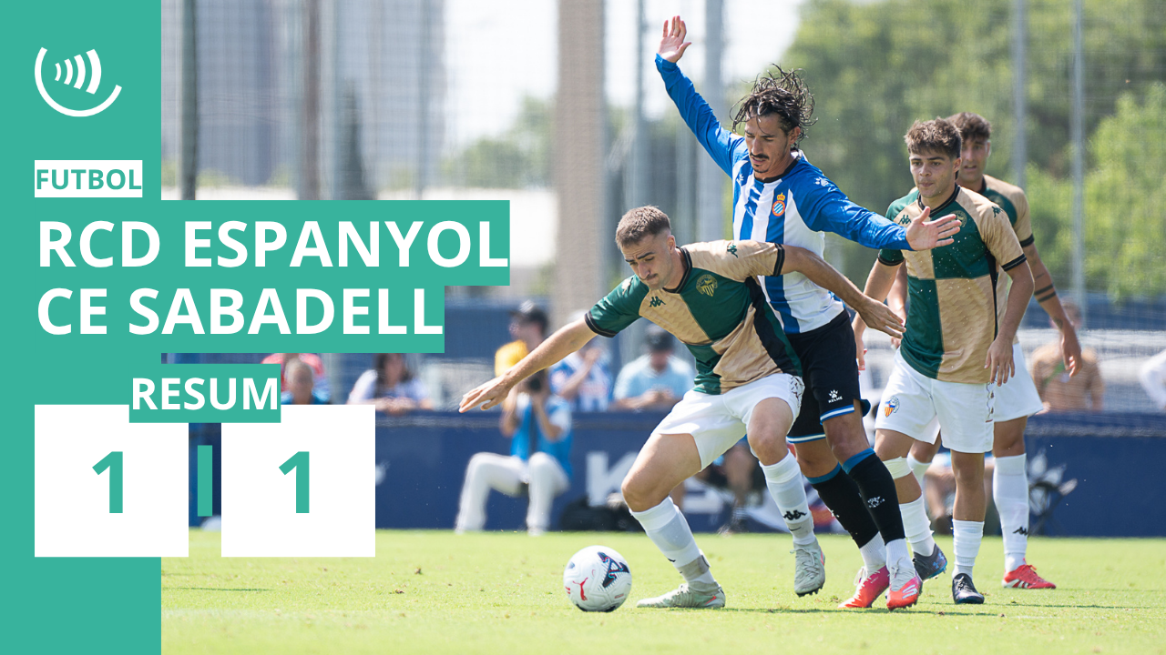 Resum | RCD Espanyol 1-1 CE Sabadell