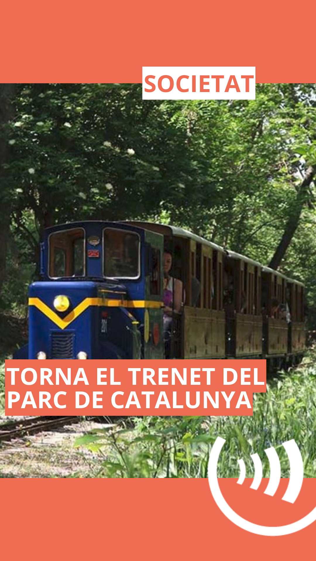 Torna el trenet del Parc Catalunya