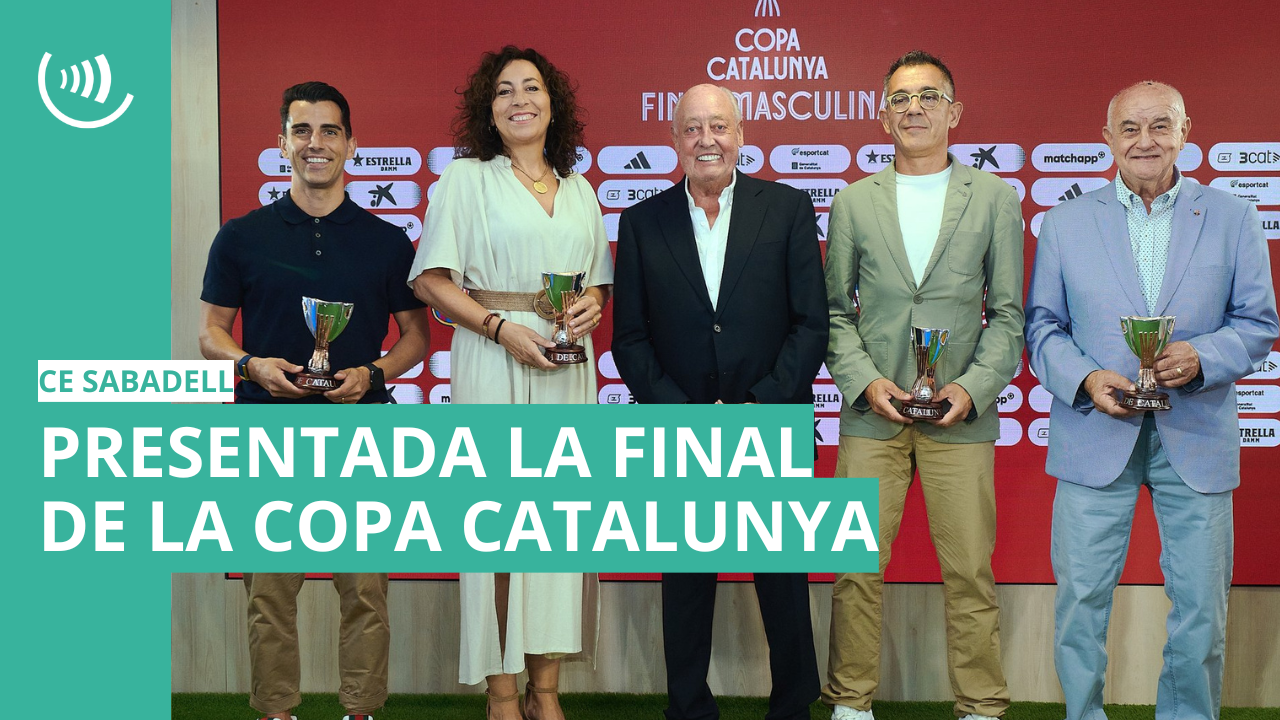 Presentada la final de la Copa Catalunya