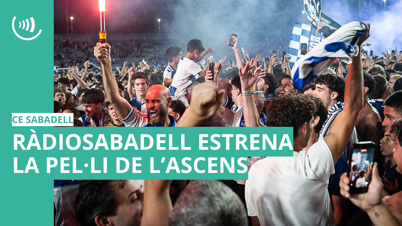 RàdioSabadell estrena la pel·li de l'ascens a Segona