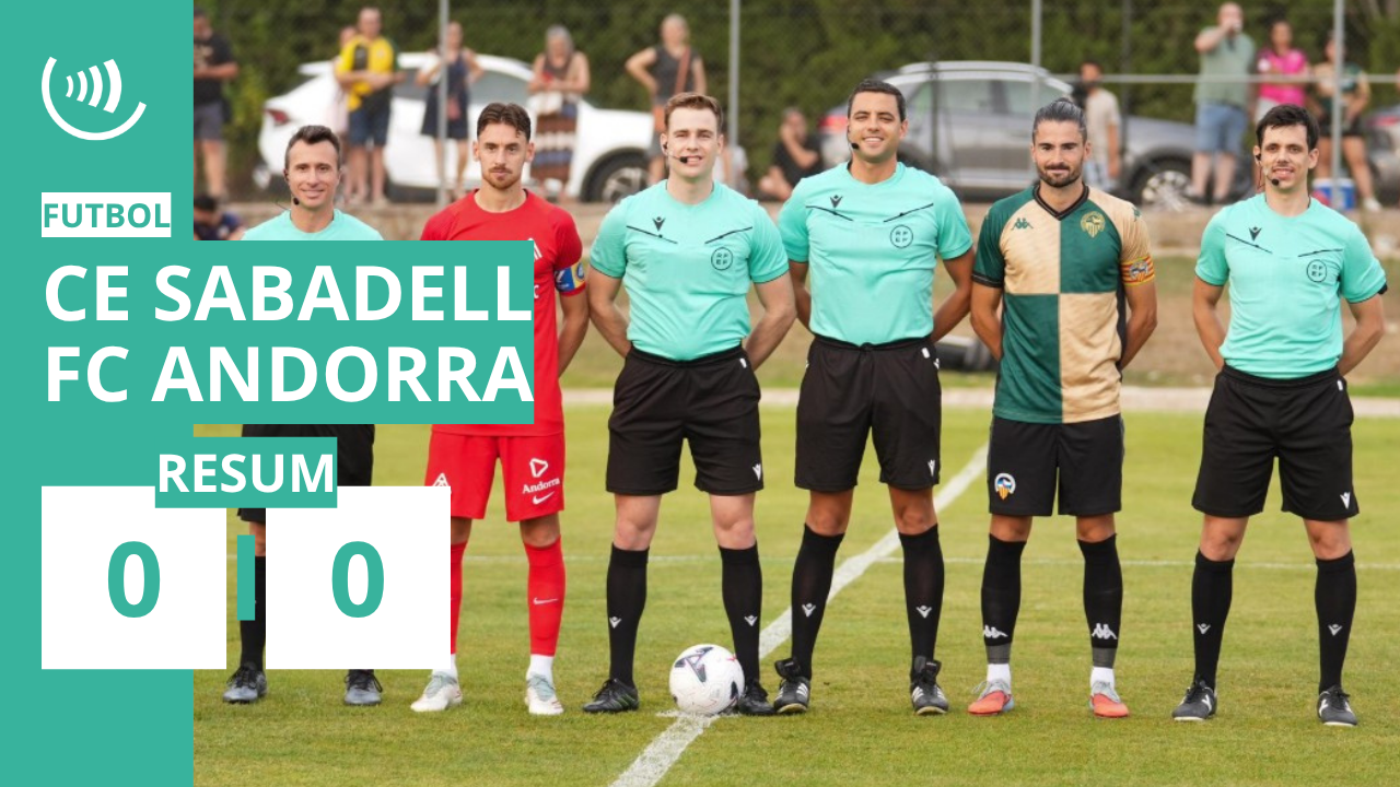 Resum | CE Sabadell 0-0 Andorra