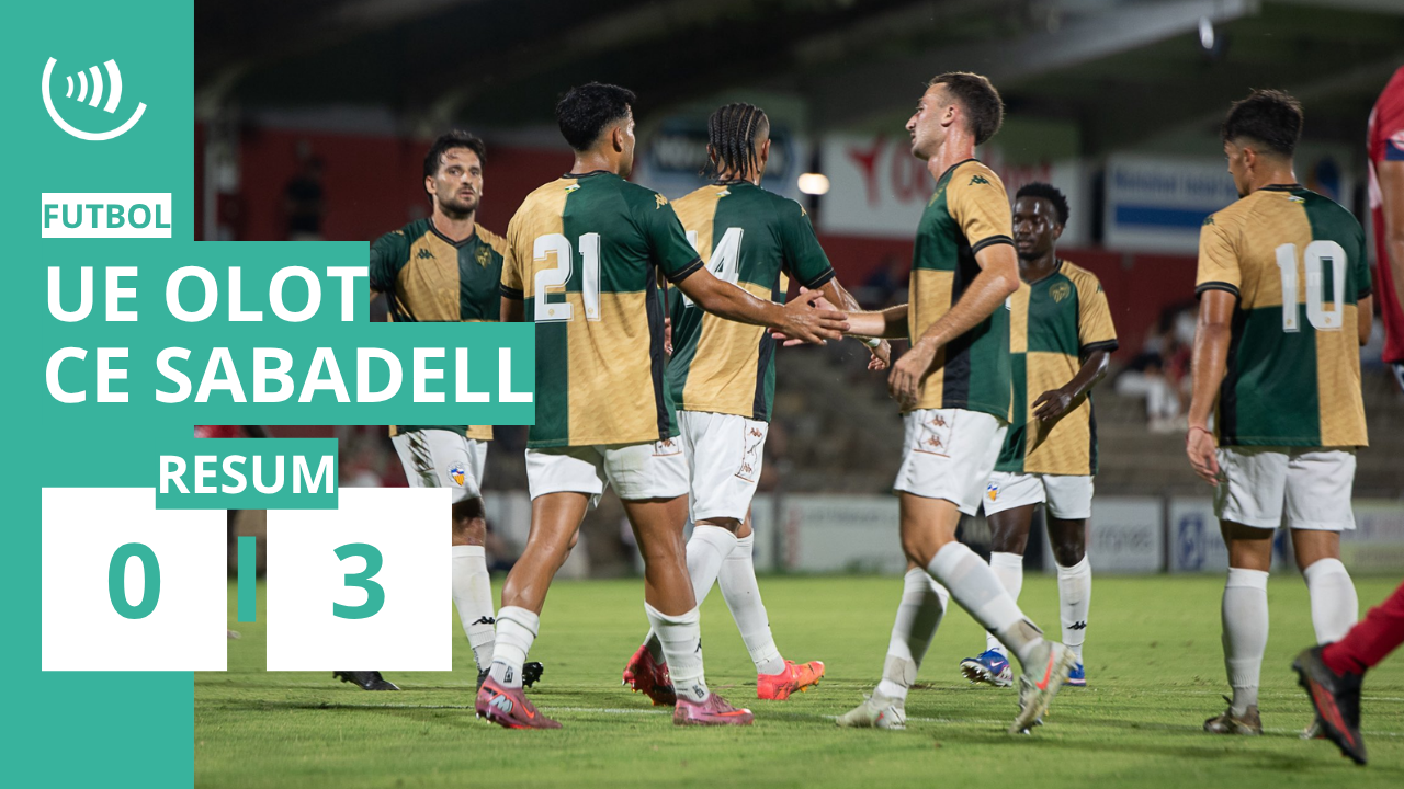 Resum | UE Olot 0-3 CE Sabadell
