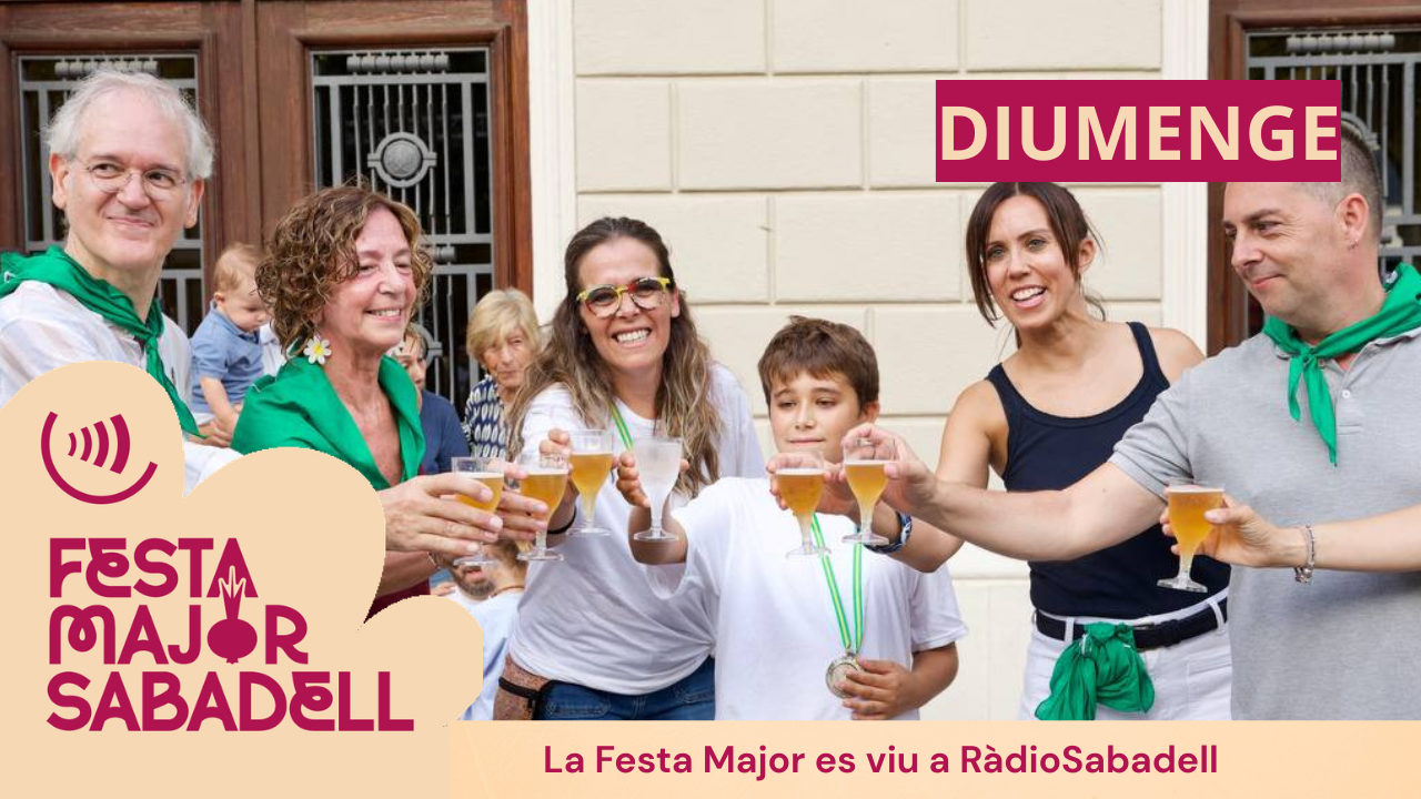 Programa del diumenge de Festa Major