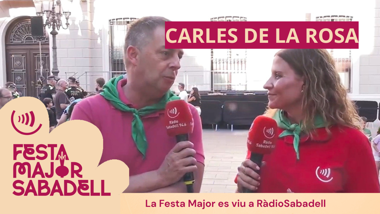 Entrevista a Carles de la Rosa, regidor de Cultura
