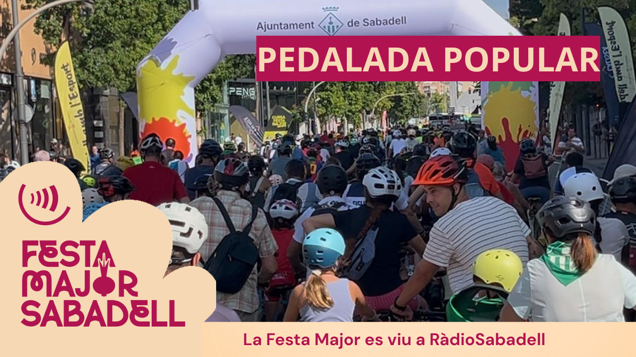 Més de 5000 persones participen a la Pedalada Popular