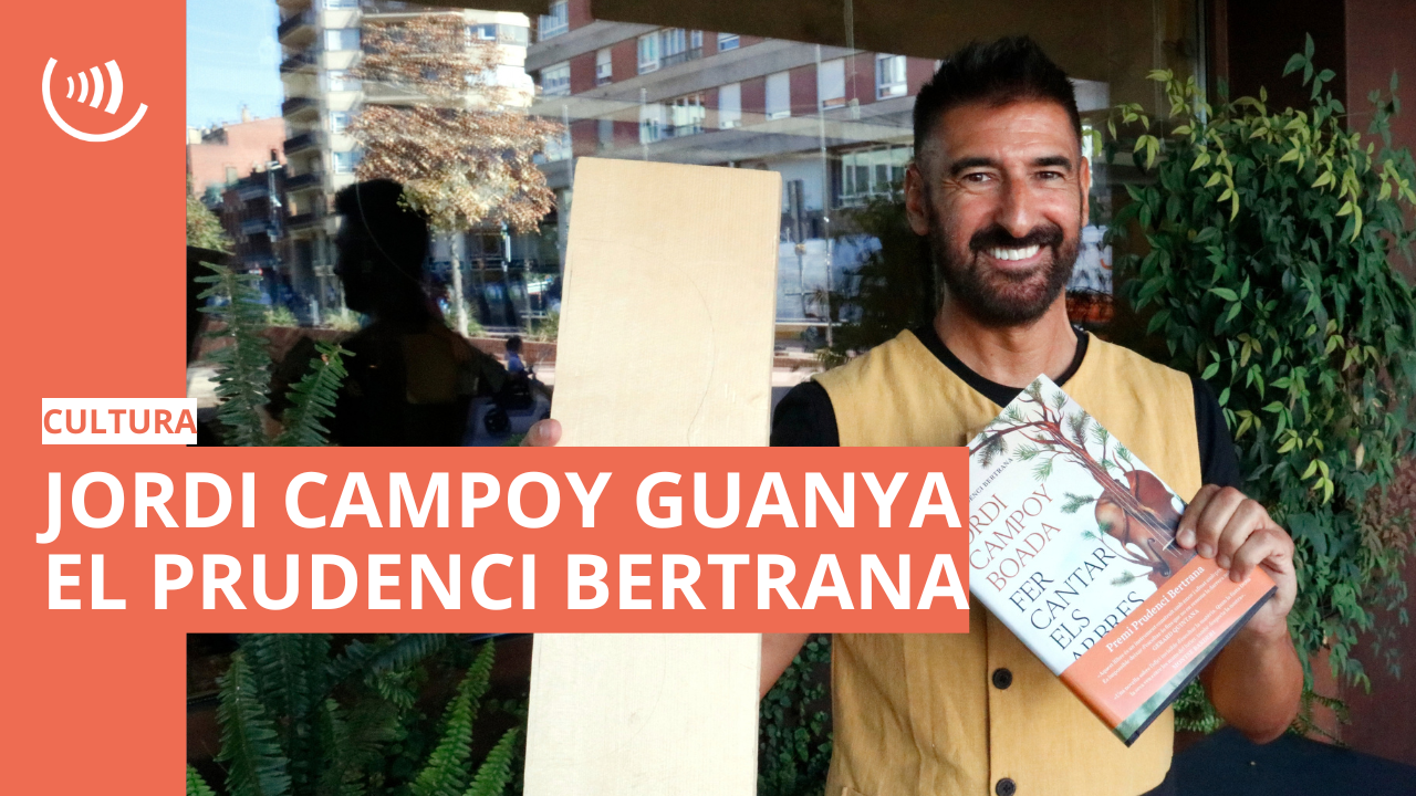Jordi Campoy guanya el Prudenci Bertrana