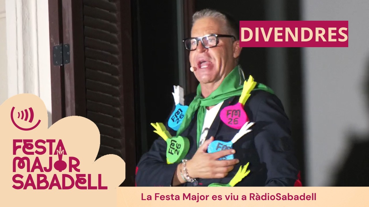 Programa del divendres de Festa Major
