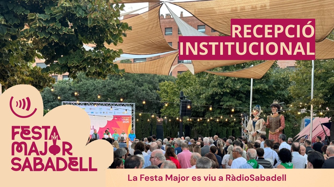 La recepció institucional dona el tret de sortida a la Festa Major de Sabadell
