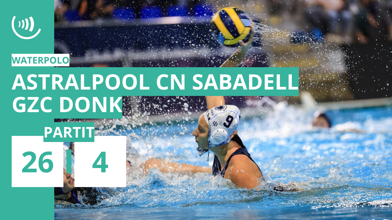 Astralpool CN Sabadell 26-4 Donk | Fase prèvia (J1)
