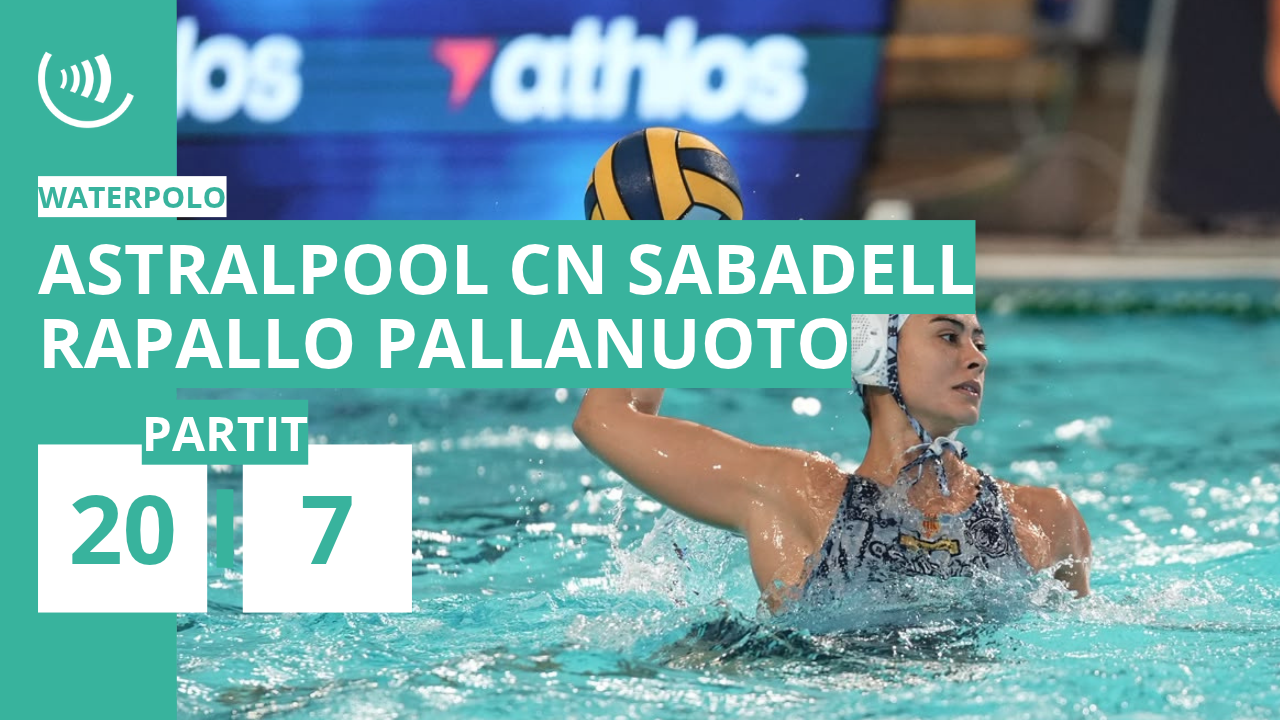 Astralpool CN Sabadell 20-7 Rapallo | Champions League (J1)