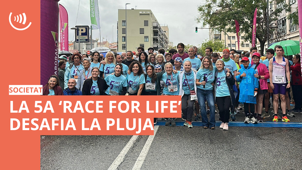 Més de 1.600 participants a la 5a 'Race for life'