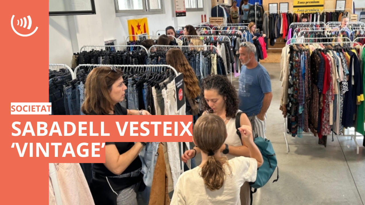 Sabadell vesteix 'vintage' amb CIPO i Formació i Treball