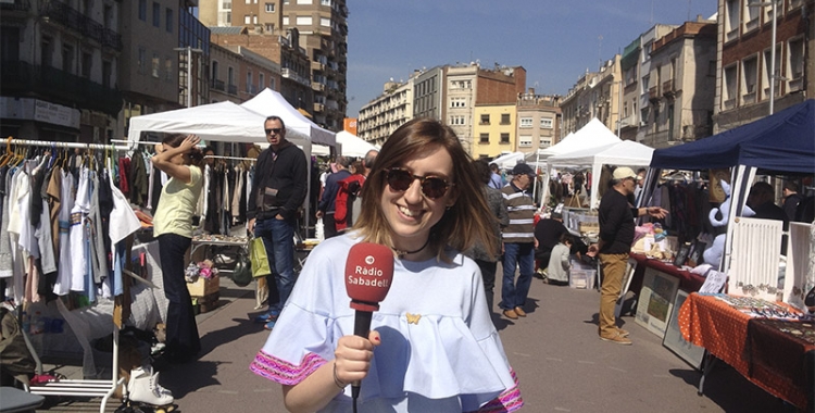 Irene Coll, organitzadora Flea Market Sabadell