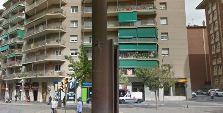 El monument dedicat a Zamenhof a la Ronda Zamenhof