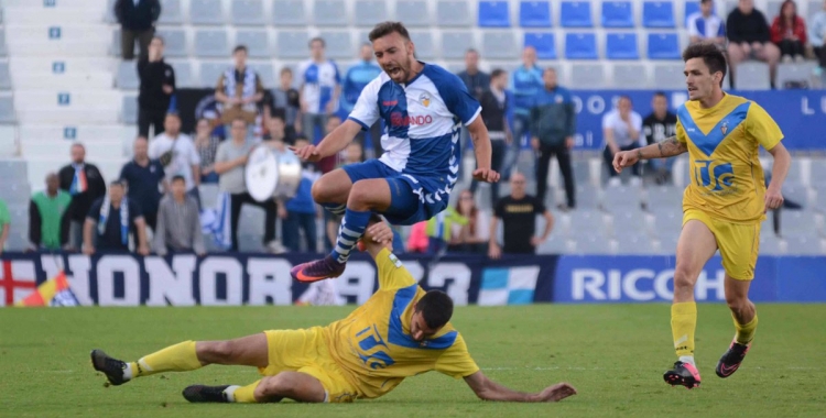 Jordan Sánchez ha jugat mitja hora avui davant el Badalona | Roger Benet (CES)