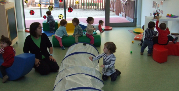 Una de les classes de l'escola bressol de la Creu Alta / AJuntament de Sabadell