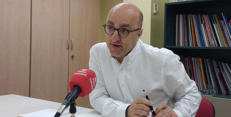 Josep Escartin, actual Sïndic en funcions/ Arxiu Ràdio Sabadell