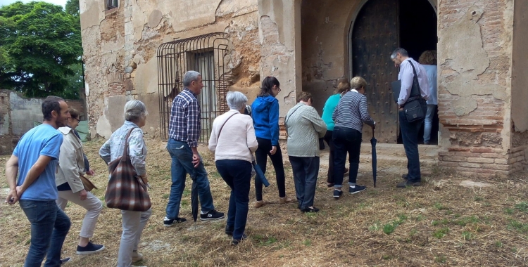 Els veïns de Ca n'Oriac van poder visitar ahir la masia