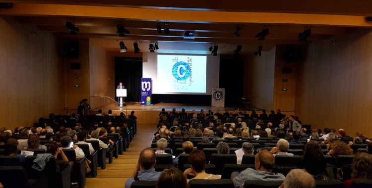 L'Auditori de l'Espai Cultura ha acollit la segona edició de la Nit de la Ciència