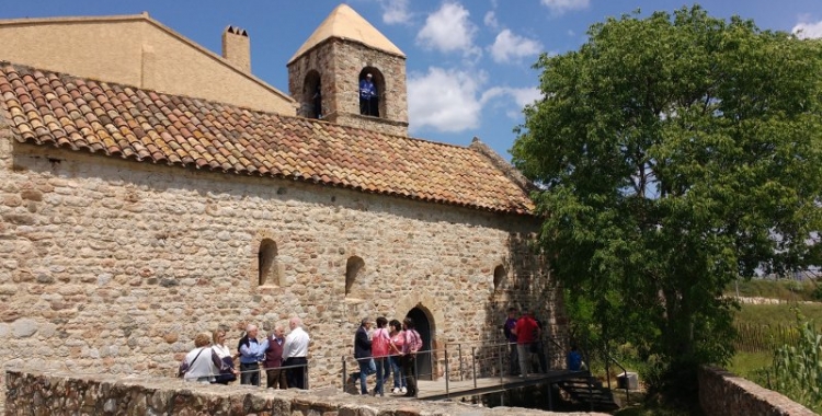 Exterior de l'església de Sant Pau de Riu-sec/ Arxiu Ràdio Sabadell