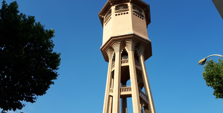 La Torre de l'Aigua arribarà al centenari l'any que ve/ Karen Madrid