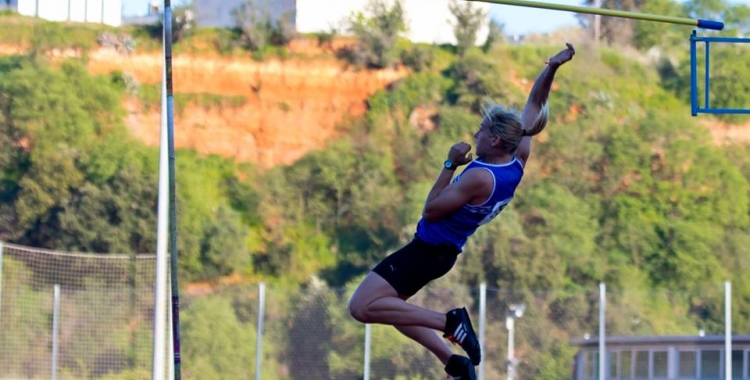 Pinero ha estat l'única atleta de la JAS que ha pujat al podi | Salva Pou