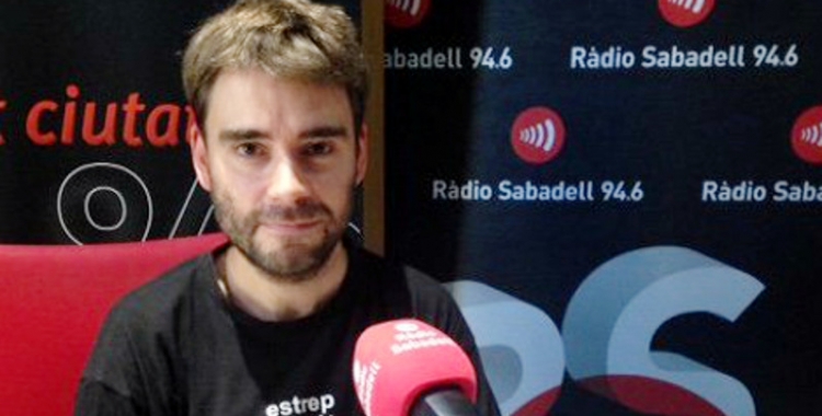 David Vila és col·laborador habitual de Ràdio Sabadell 