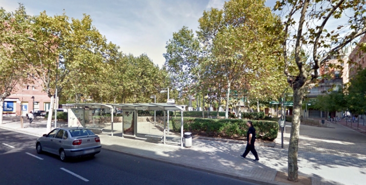 Plaça Mestre Planas, a l'Eixample