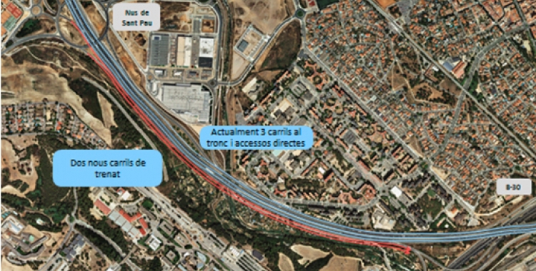 Plànol de l'actuació | Departament de Territori i Sostenibilitat