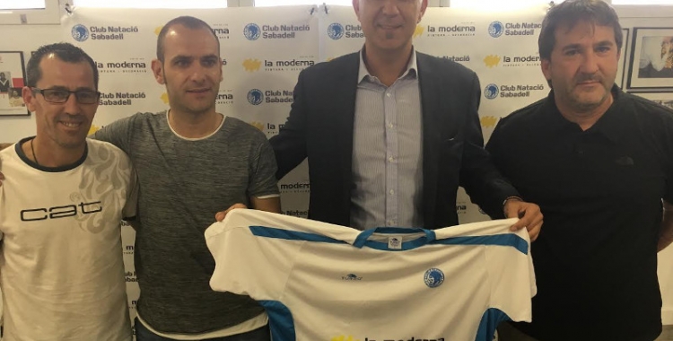 Dani Salgado, presentat com a nou jugador del CNS