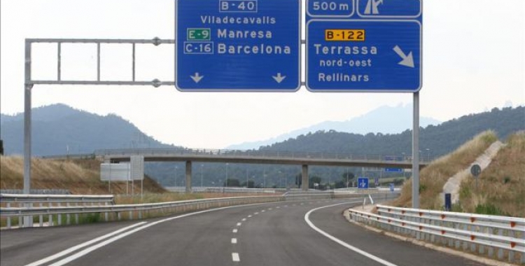 Un dels trams actuals del Quart Cinturó/ Cedida