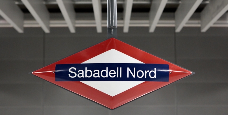 Detall de l'estació Sabadell Nord, Foto: Ajuntament de Sabadell. Autor: Juanma Peláez
