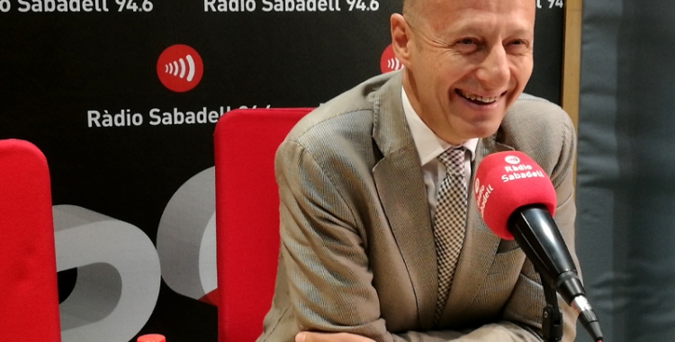Calzada aquest matí a Ràdio Sabadell | Adrián Arroyo