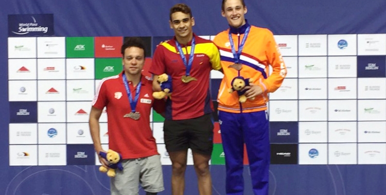 Salguero s'ha endut dues medalles d'or | Twitter