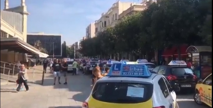 Imatge de la manifestació del 27 juny a Sabadell