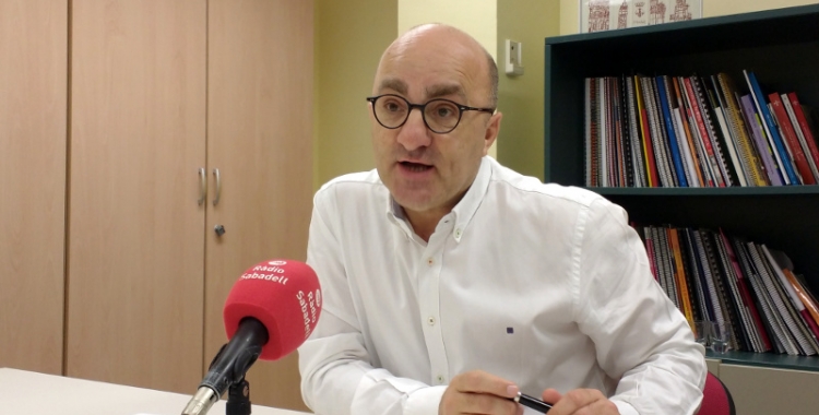 Josep Escartín, en una imatge d'arxiu/ Ràdio Sabadell