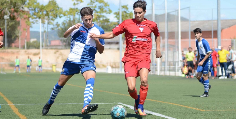 Imatge del partit entre Sabadell B i San Juan de Motncada 