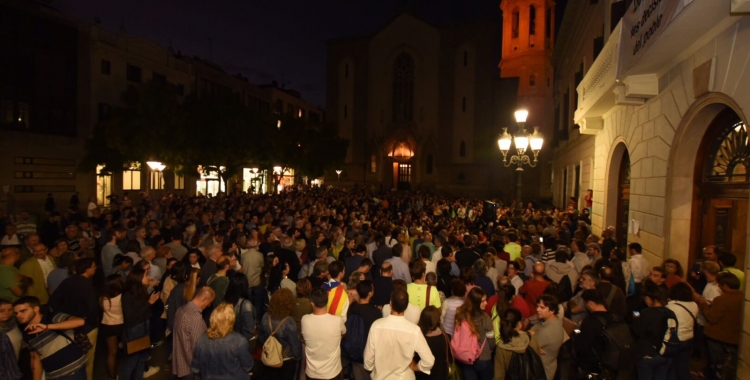 Assemblea a la plaça de Sant Roc | Roger Benet