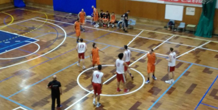 Bàsquet Pia i Sant Nicolau en un partit d'aquesta pretemporada