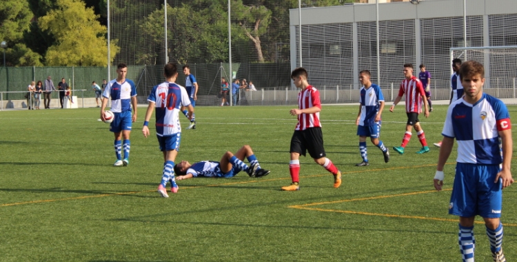 El Sabadell juvenil vol aixecar-se de l'última derrota