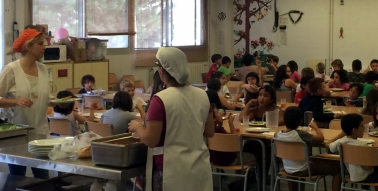 Menjador d'una escola vallesana/ Consell Comarcal