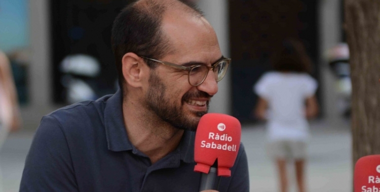Maties Serracant, en una imatge d'arxiu/ Ràdio Sabadell