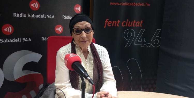 Mirna Lacambra a Ràdio Sabadell | Claudia Martínez