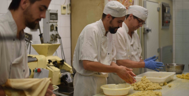 Obrador de la Pastisseria Sallés/ Roger Benet